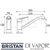 Bristan Cinnamon Easyfit Sink Mixer Tap Spare Parts